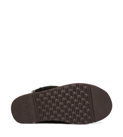 TARRAMARRA Robert UGG Double Faced Sheepskin Wool Slipper-Slippers-PEROZ Accessories
