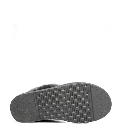TARRAMARRA Robert UGG Double Faced Sheepskin Wool Slipper-Slippers-PEROZ Accessories