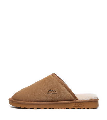 TARRAMARRA Sheepskin Wool Larry Men Scuff-Slippers-PEROZ Accessories