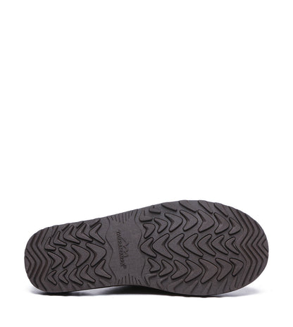 TARRAMARRA Sheepskin Wool Larry Men Scuff-Slippers-PEROZ Accessories