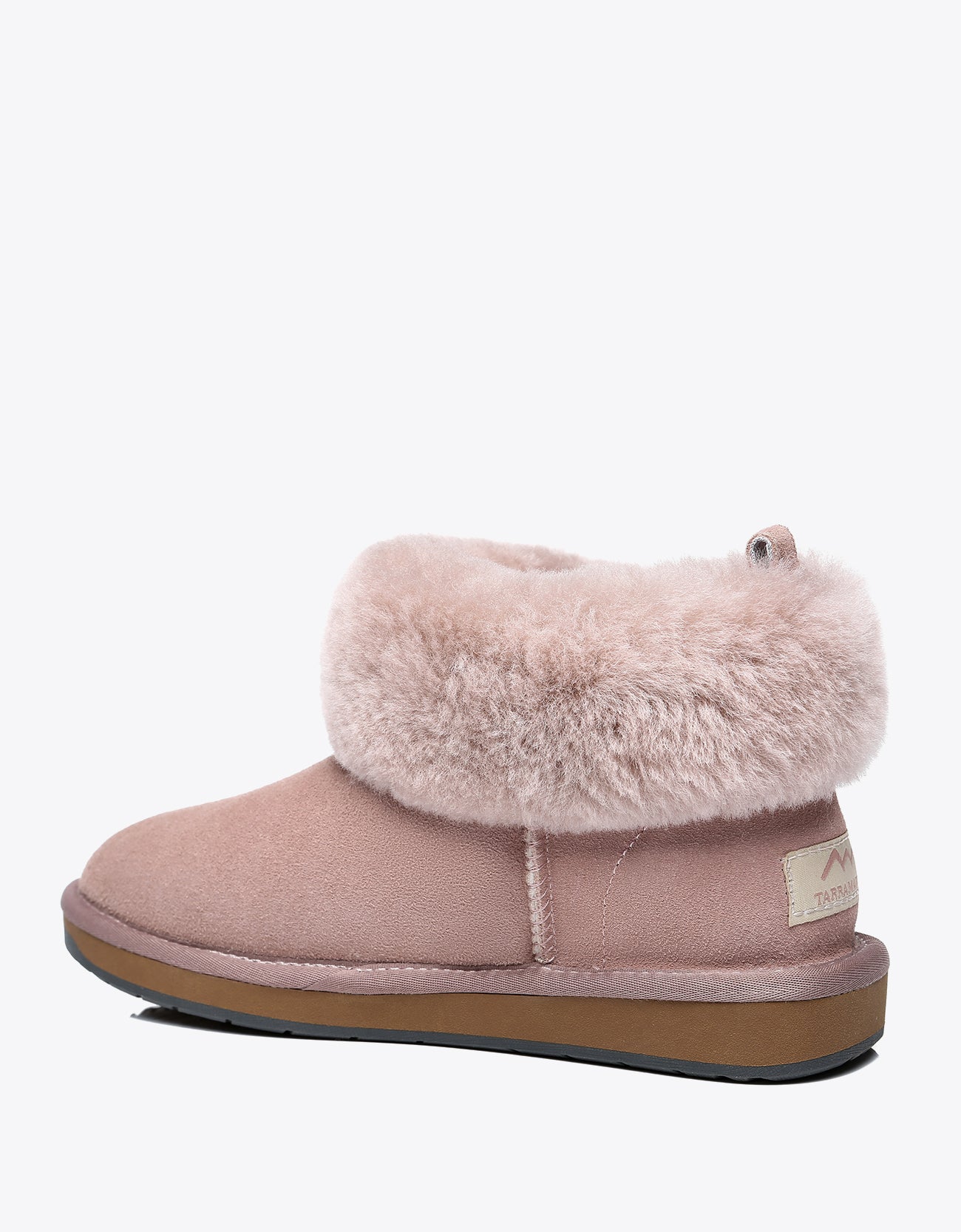 Tarramarra Emmy Women Sheepskin Slippers Fluffy Collar-Boots-PEROZ Accessories