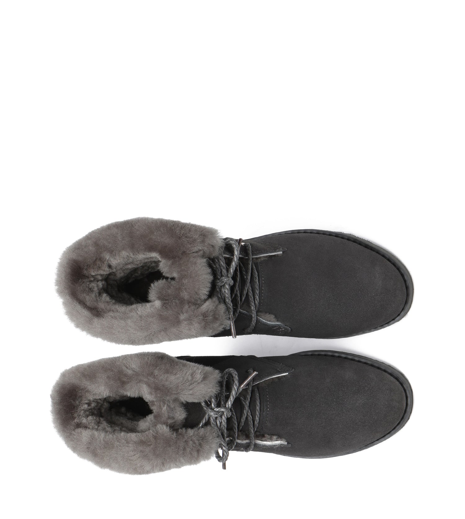 TARRAMARRA Lace Up Ankle Fashion Sheepskin Women UGG Boots Bonnie-Boots-PEROZ Accessories