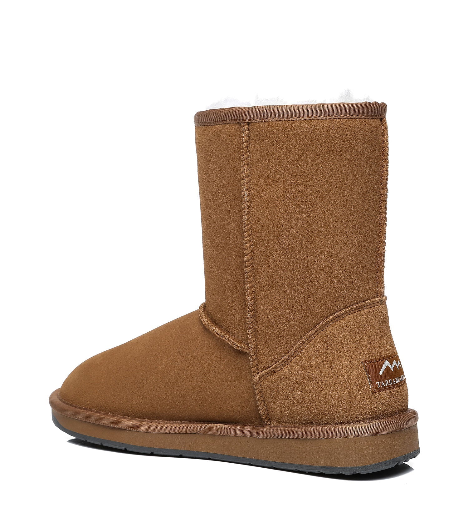 TARRAMARRA UGG Boots Short Zipper Unisex Sheepskin Wool-Boots-PEROZ Accessories
