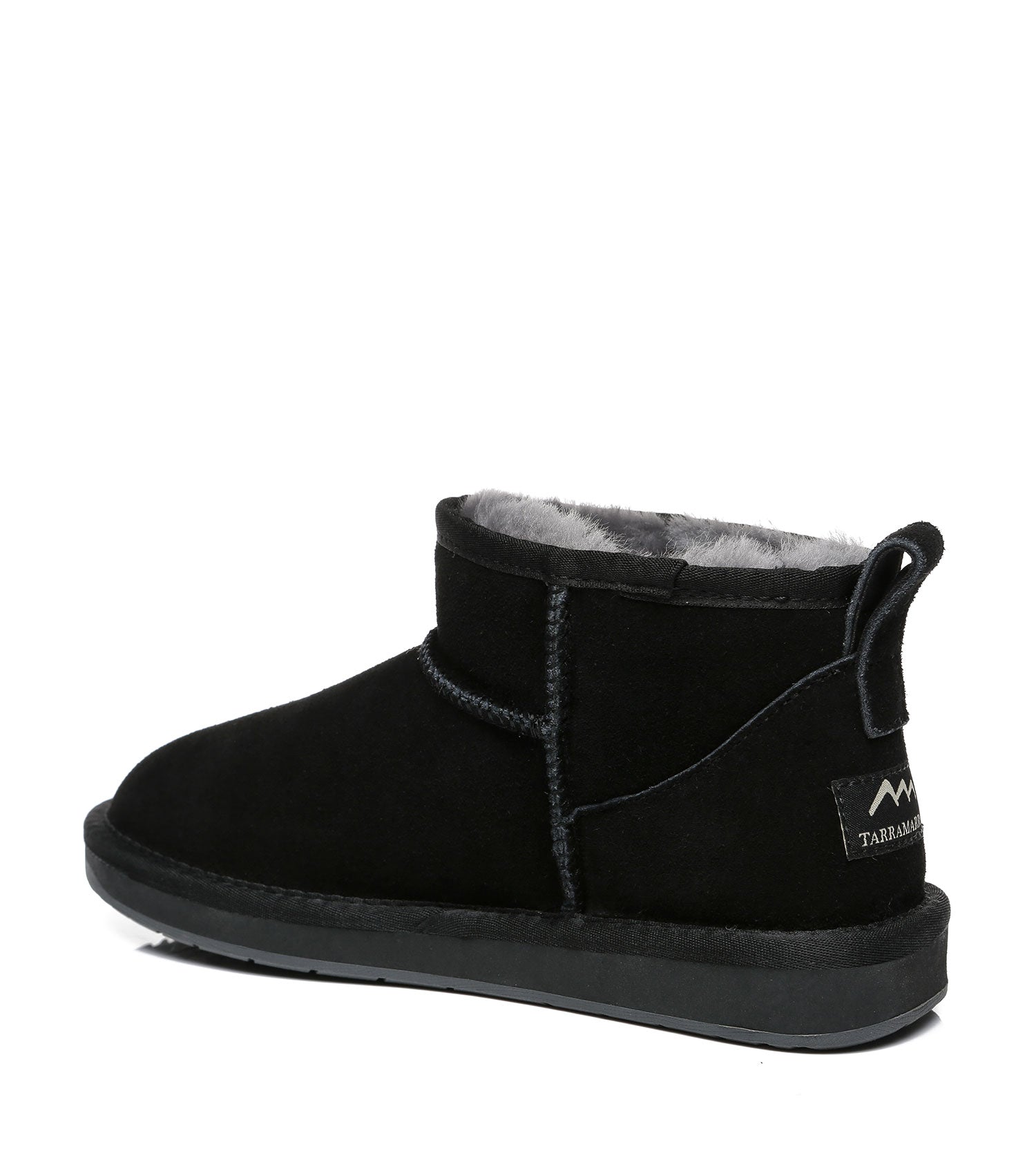 TARRAMARRA Ronnie Women Mini Ugg Boots Double Face Sheepskin Suede Upper-Boots-PEROZ Accessories