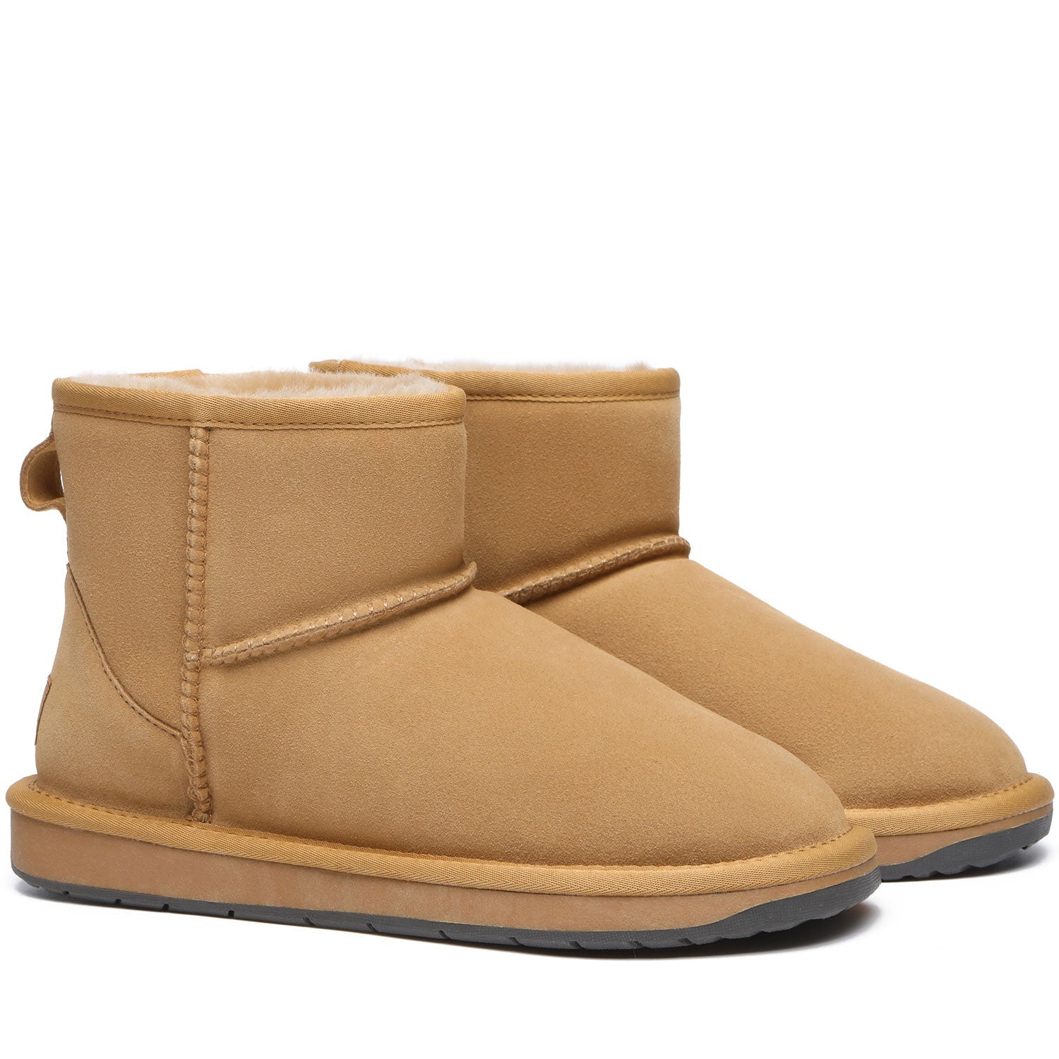 TARRAMARRA Sheepskin Wool Mini Classic Plus Ankle UGG Boots-Boots-PEROZ Accessories