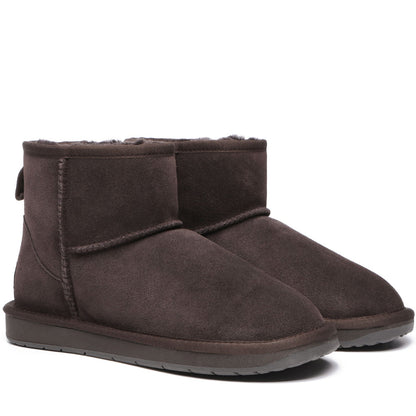 TARRAMARRA Sheepskin Wool Mini Classic Plus Ankle UGG Boots-Boots-PEROZ Accessories