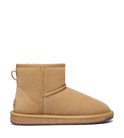 TARRAMARRA Sheepskin Wool Mini Classic Plus Ankle UGG Boots-Boots-PEROZ Accessories