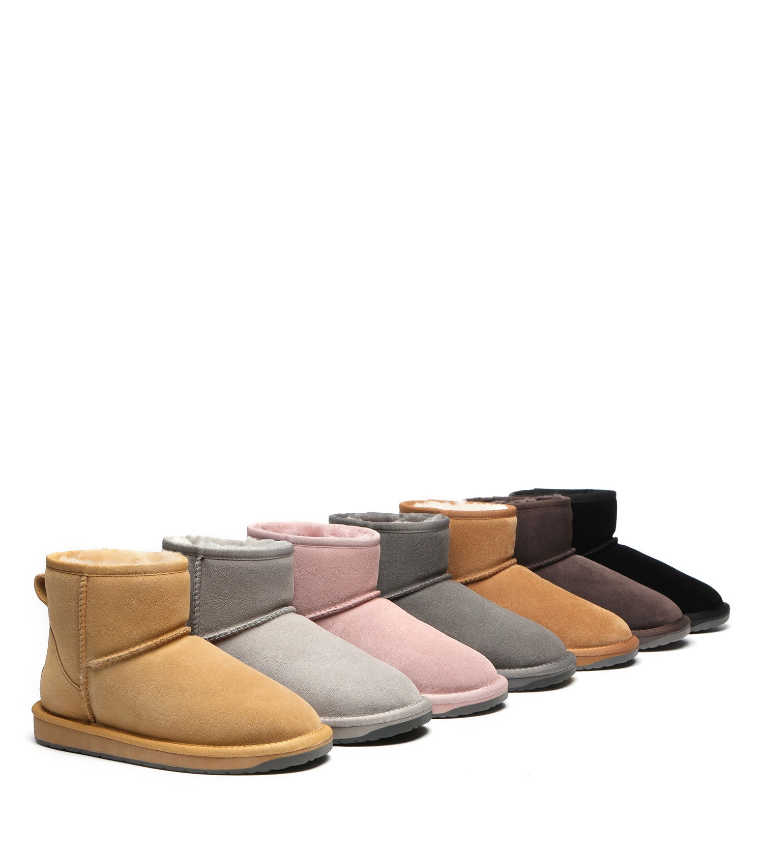 TARRAMARRA Sheepskin Wool Mini Classic Plus Ankle UGG Boots-Boots-PEROZ Accessories