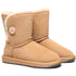 TARRAMARRA Sheepskin Wool Short Button Plus UGG BOOTS-Boots-PEROZ Accessories