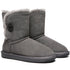 TARRAMARRA Sheepskin Wool Short Button Plus UGG BOOTS-Boots-PEROZ Accessories