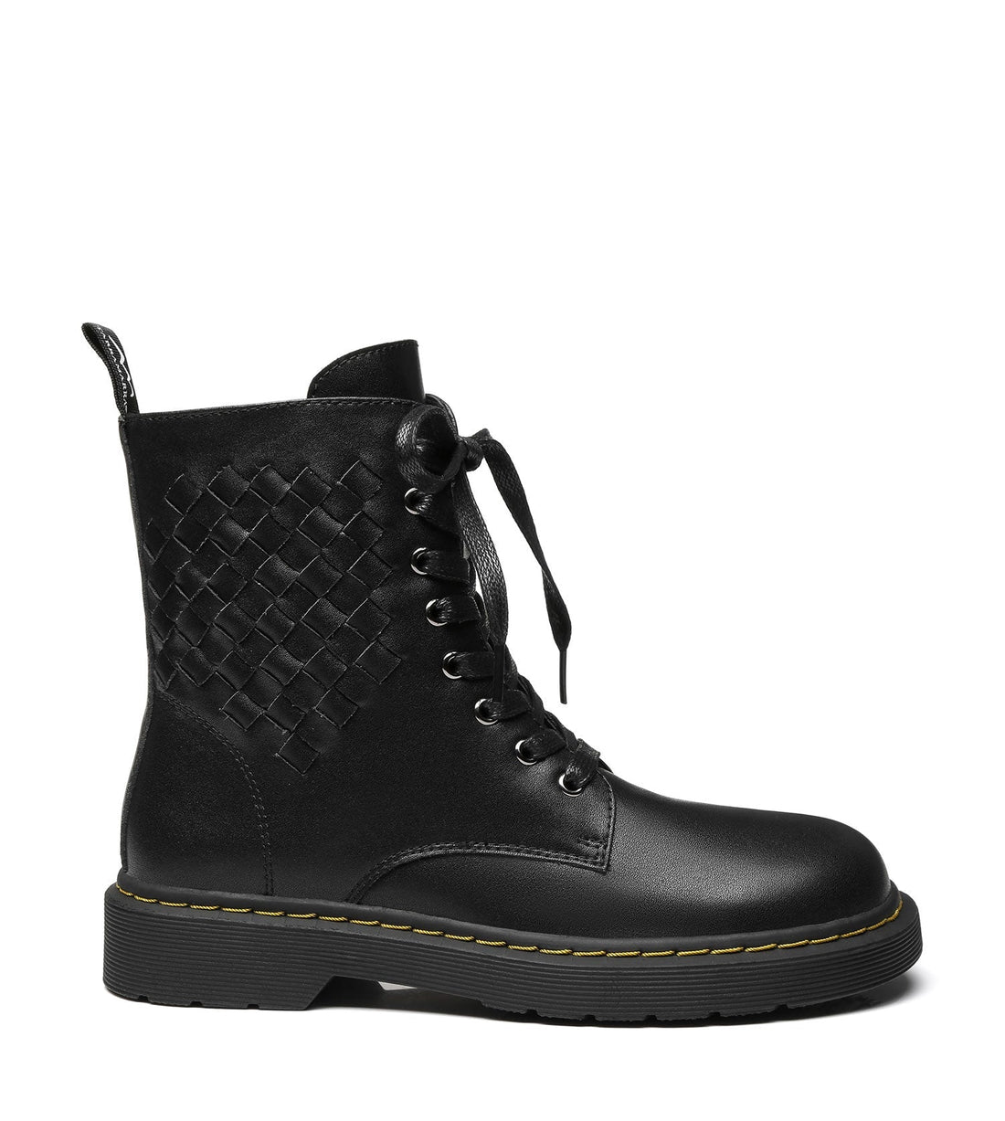 TARRAMARRA Tessa Women Chunky Leather Boots High Top Lace Up-Boots-PEROZ Accessories