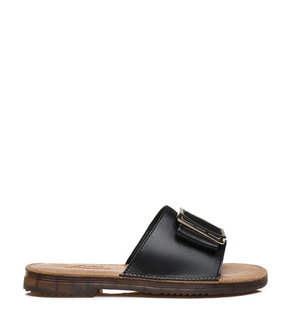 TARRAMARRA Women Buckle Top Ultra Soft Slides Bera-Slides-PEROZ Accessories