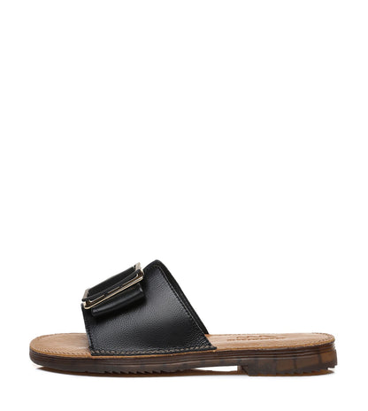 TARRAMARRA Women Buckle Top Ultra Soft Slides Bera-Slides-PEROZ Accessories