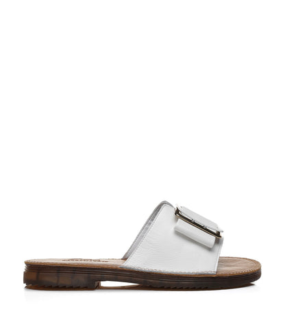 TARRAMARRA Women Buckle Top Ultra Soft Slides Bera-Slides-PEROZ Accessories