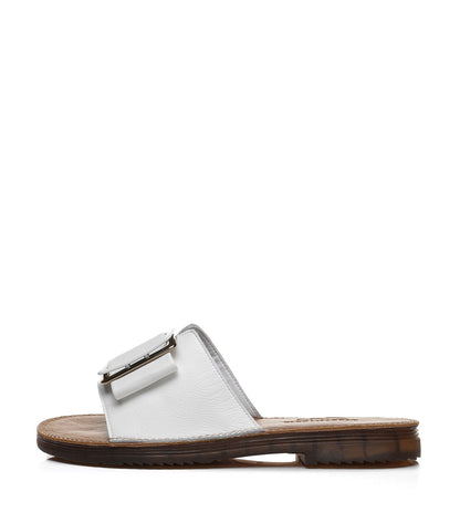 TARRAMARRA Women Buckle Top Ultra Soft Slides Bera-Slides-PEROZ Accessories