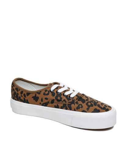 TARRAMARRA Leopard Print Sneakers Women Canvas Rana-Sneakers-PEROZ Accessories