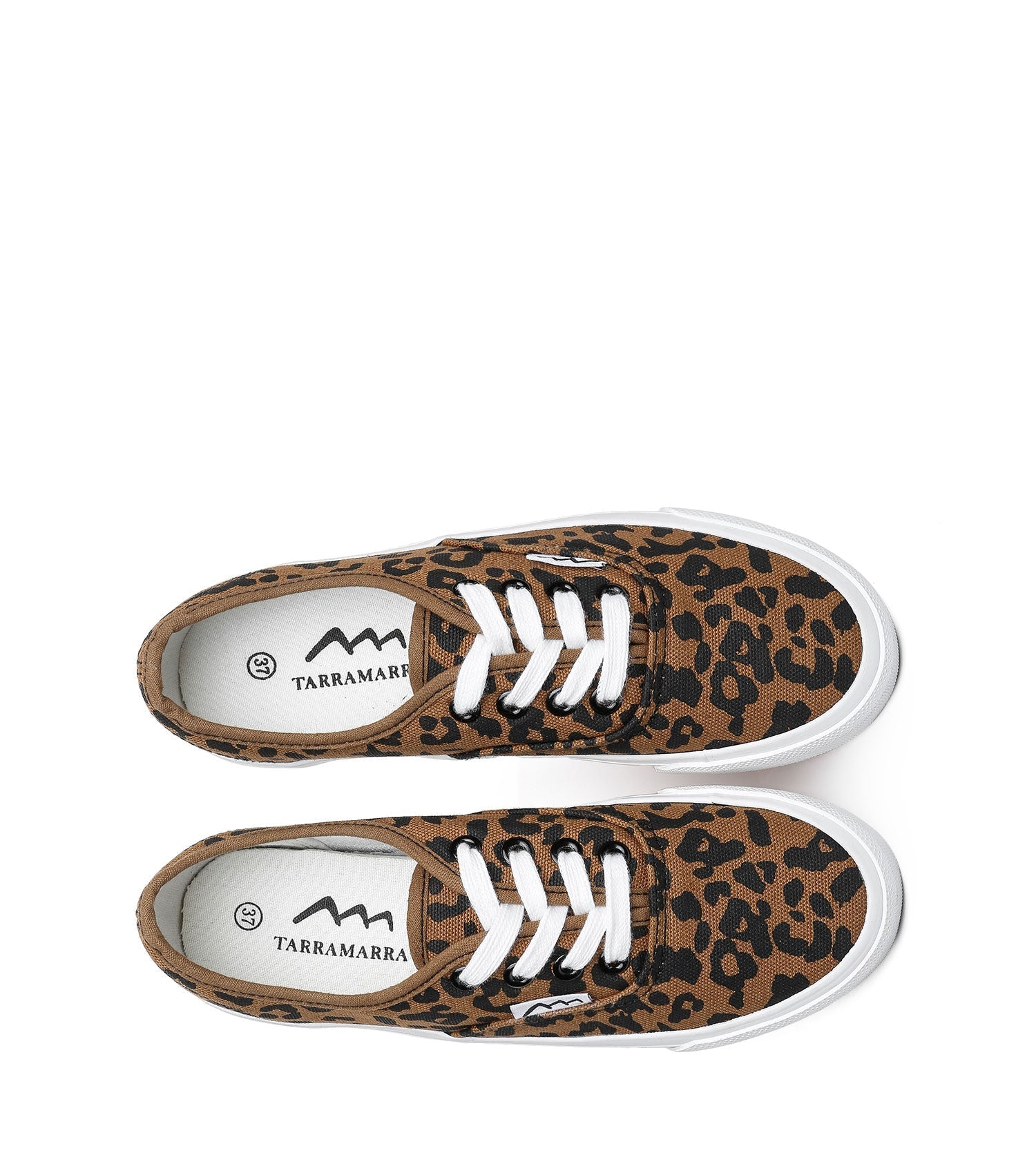 TARRAMARRA Leopard Print Sneakers Women Canvas Rana-Sneakers-PEROZ Accessories