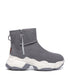 TARRAMARRA Zipper Ankle Boots Sheepskin Wool Cow Suede Women Fronia-Boots-PEROZ Accessories