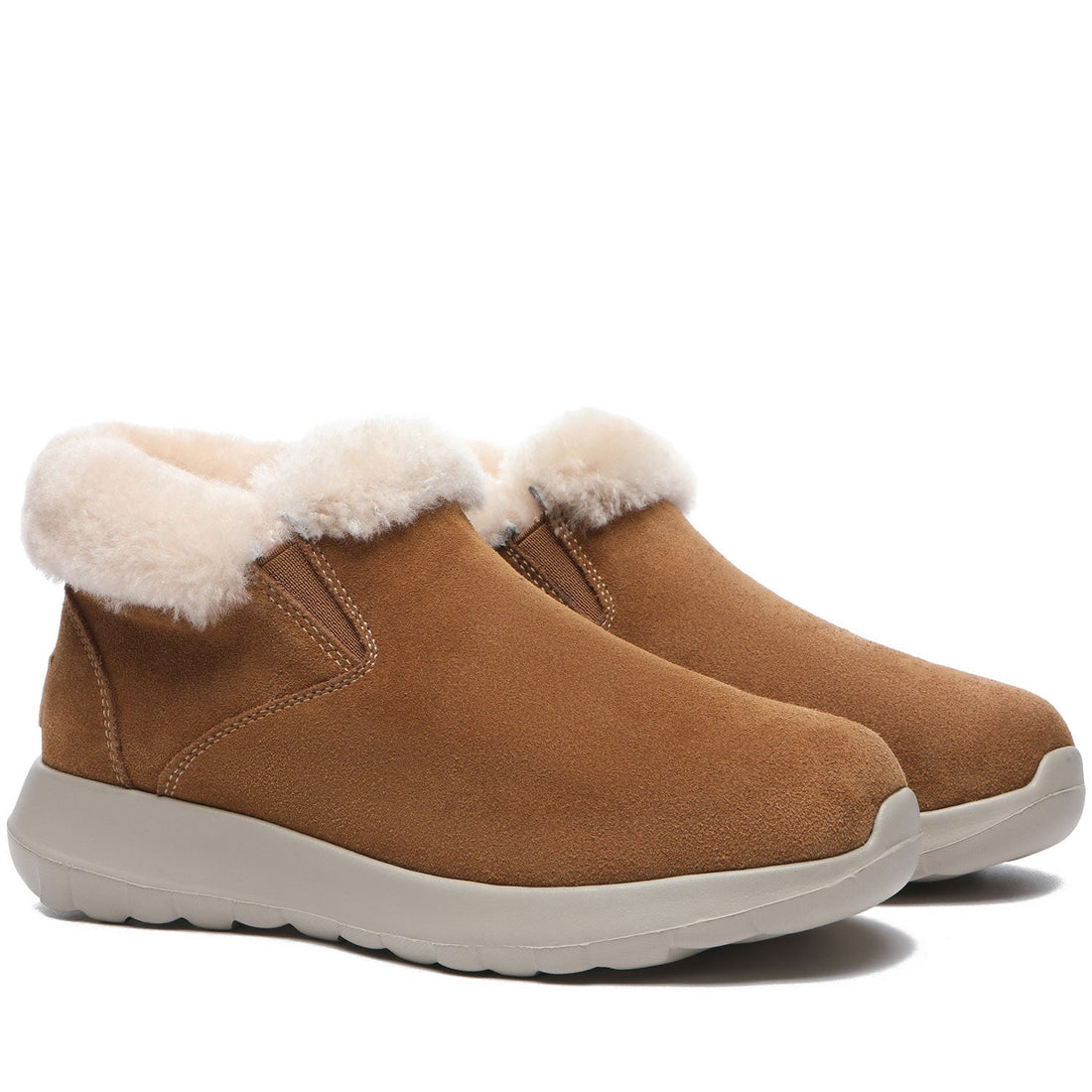 TARRAMARRA Sheepskin Wool Ankle Slipper Women UGG Tana-Slippers-PEROZ Accessories
