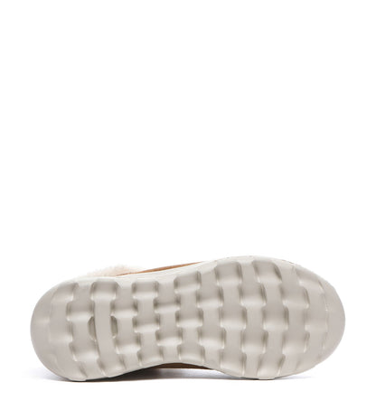 TARRAMARRA Sheepskin Wool Ankle Slipper Women UGG Tana-Slippers-PEROZ Accessories