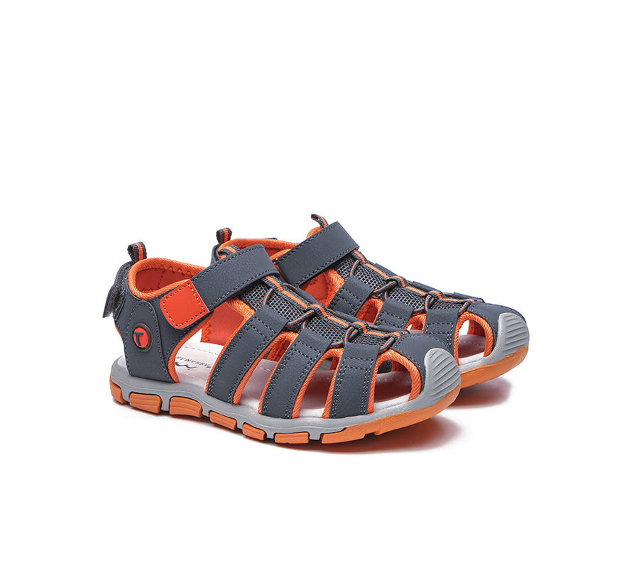 TARRAMARRA Kids Hook and Loop Roma Sporty Kids Sandals-Sandals-PEROZ Accessories