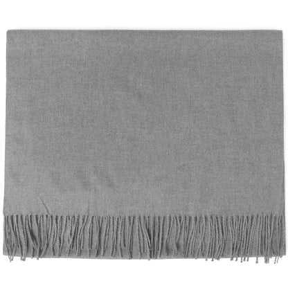 TARRAMARRA 4 Colors Wool Blend Nonnie Plain Scarf-Scarves-PEROZ Accessories