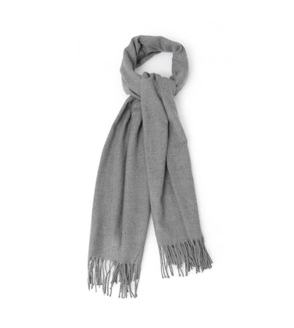 TARRAMARRA 4 Colors Wool Blend Nonnie Plain Scarf-Scarves-PEROZ Accessories