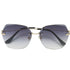 TARRAMARRA Rimless Sunglasses-Sunglasses-PEROZ Accessories