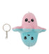 TARRAMARRA Flip Octopus Plush Key Chain Small-Keychains-PEROZ Accessories