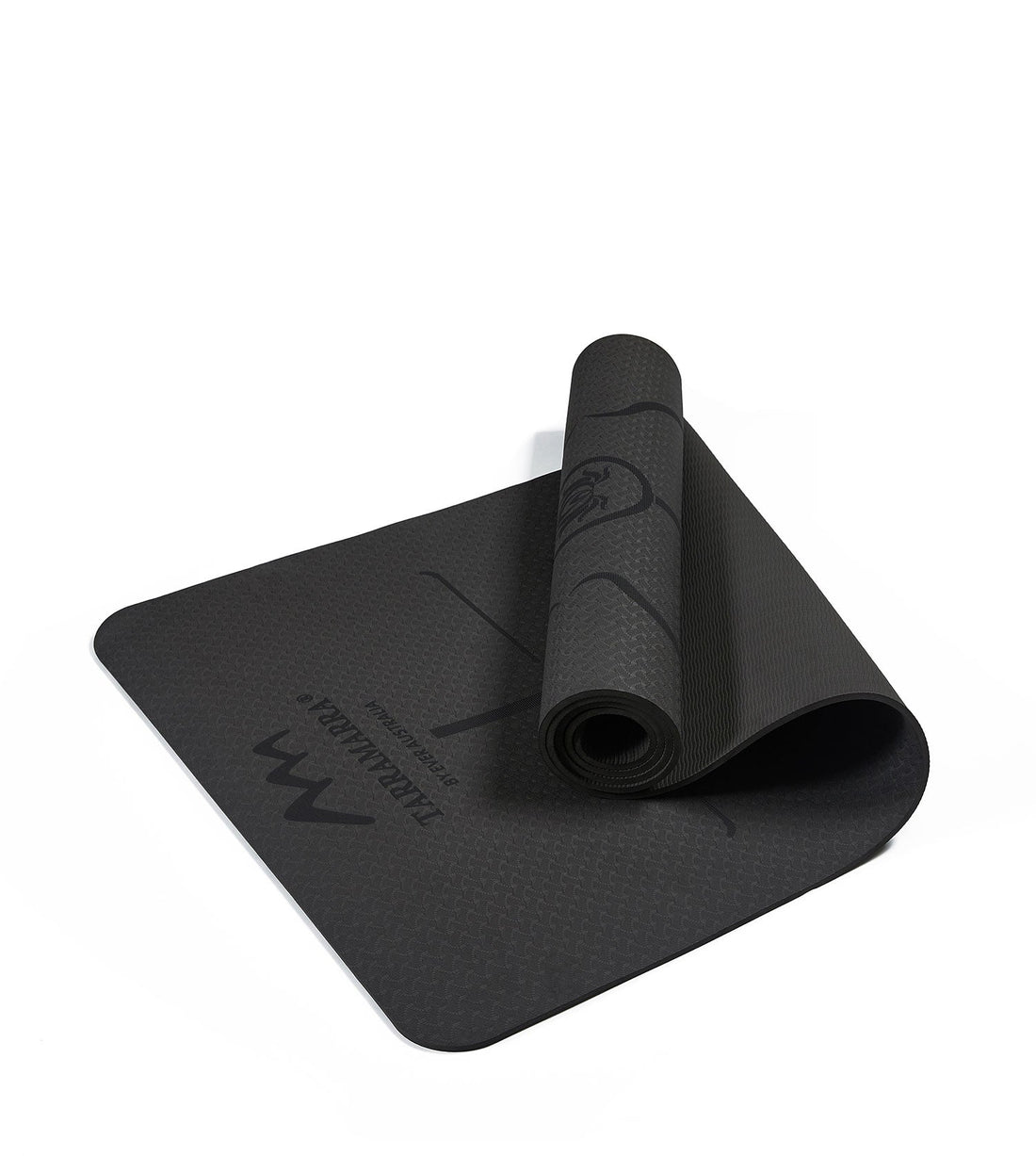 TARRAMARRA TPE Fitness Yoga Mathick TPE Yoga Mat Exercise Fitness Pad 6MM-Stretch & Exercise Mats-PEROZ Accessories