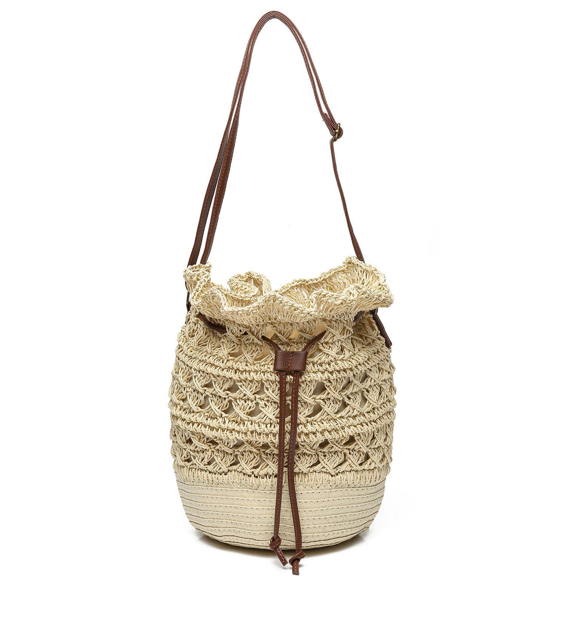 TARRAMARRA Hand Woven Shoulder Bag-Handbags-PEROZ Accessories