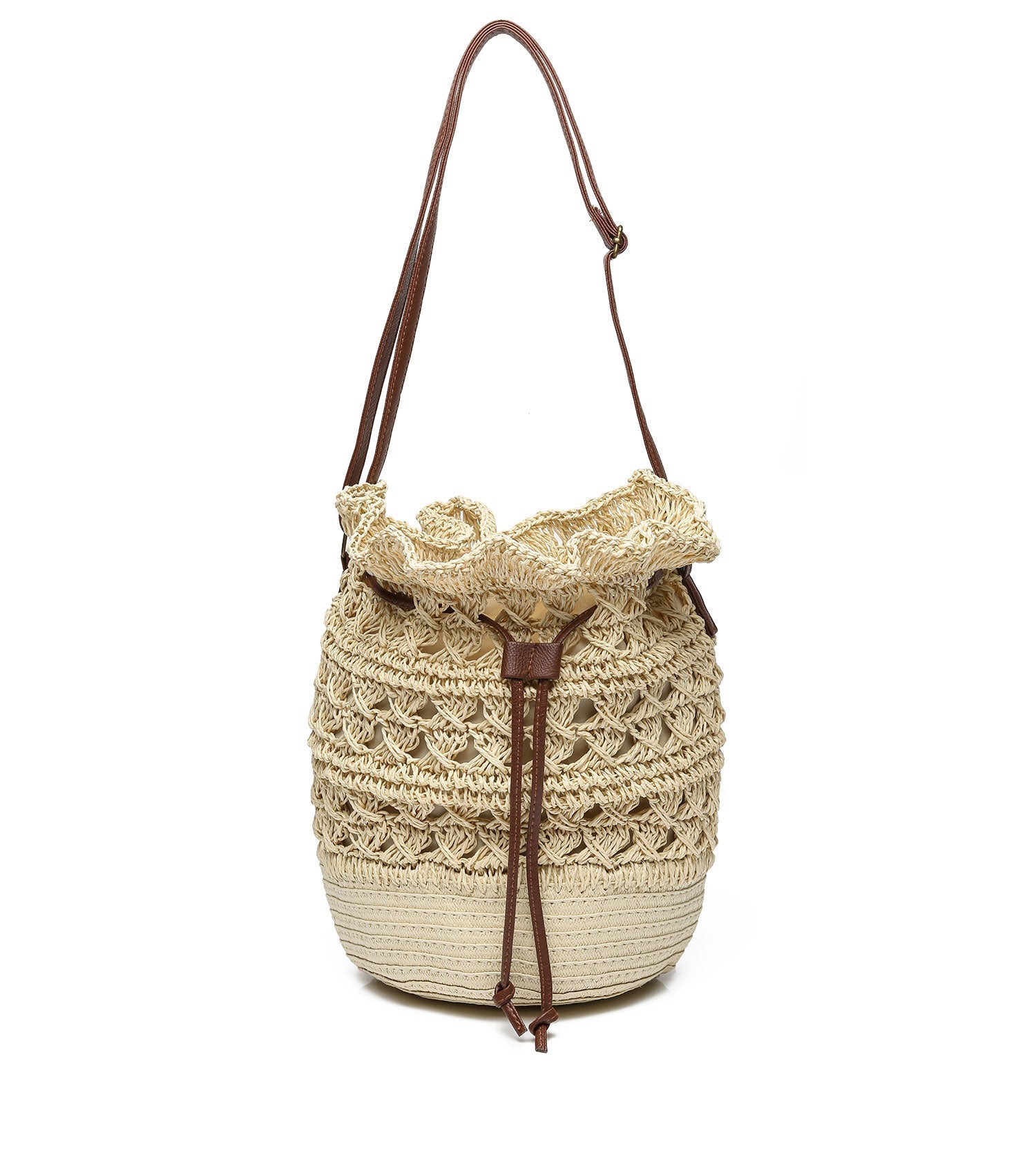 TARRAMARRA Hand Woven Shoulder Bag-Handbags-PEROZ Accessories