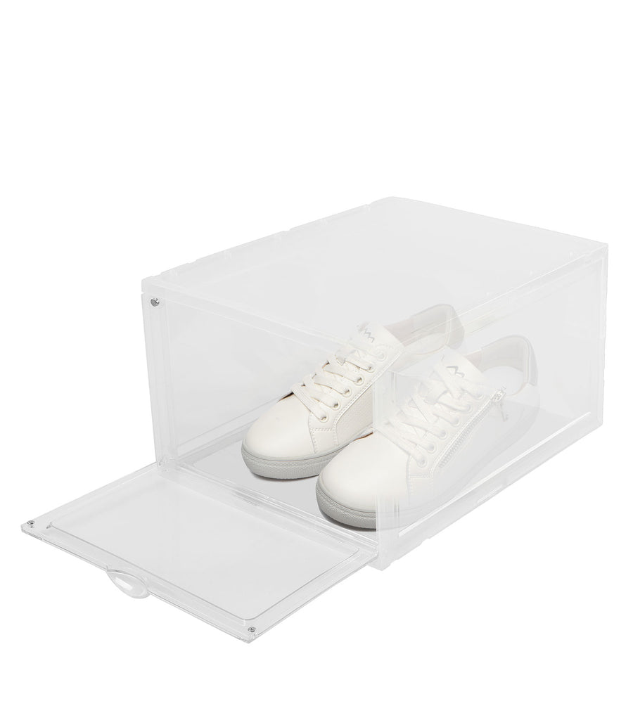 Tarramarra Four Stackable Shoe Boxes-Shoe Bags-PEROZ Accessories