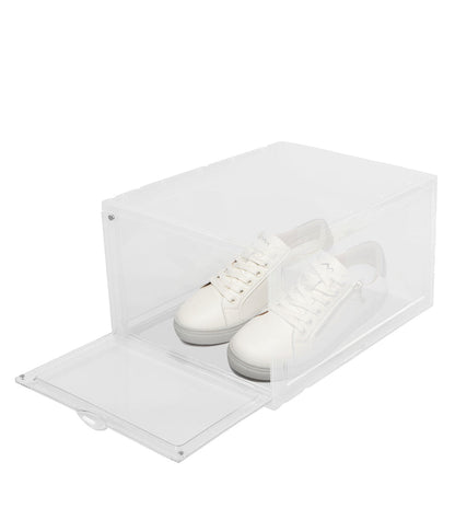 Tarramarra Four Stackable Shoe Boxes-Shoe Bags-PEROZ Accessories
