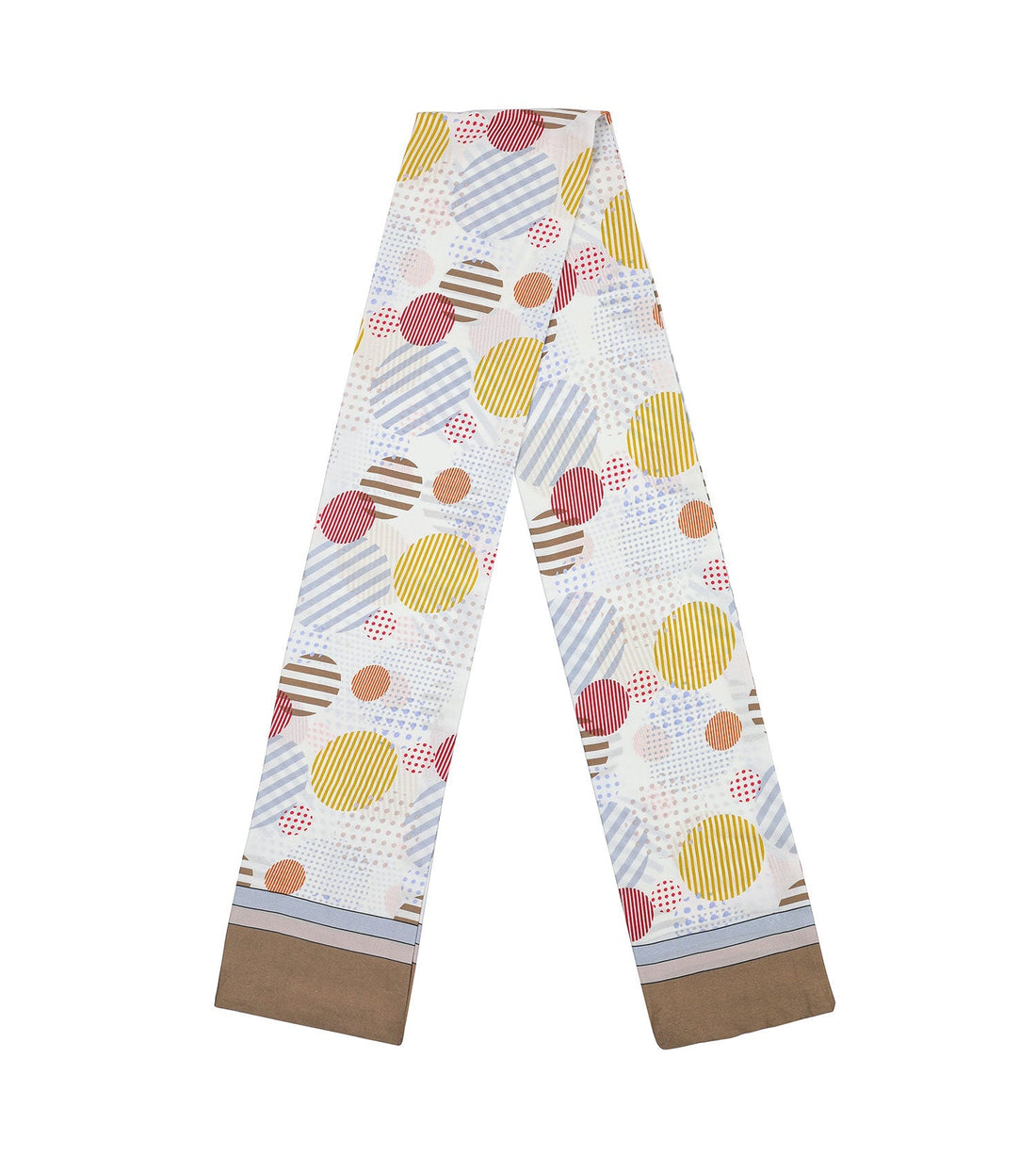 TARRAMARRA Printed Long Rayon Silk Scarf Multiple Patterns And Colours-Scarves-PEROZ Accessories