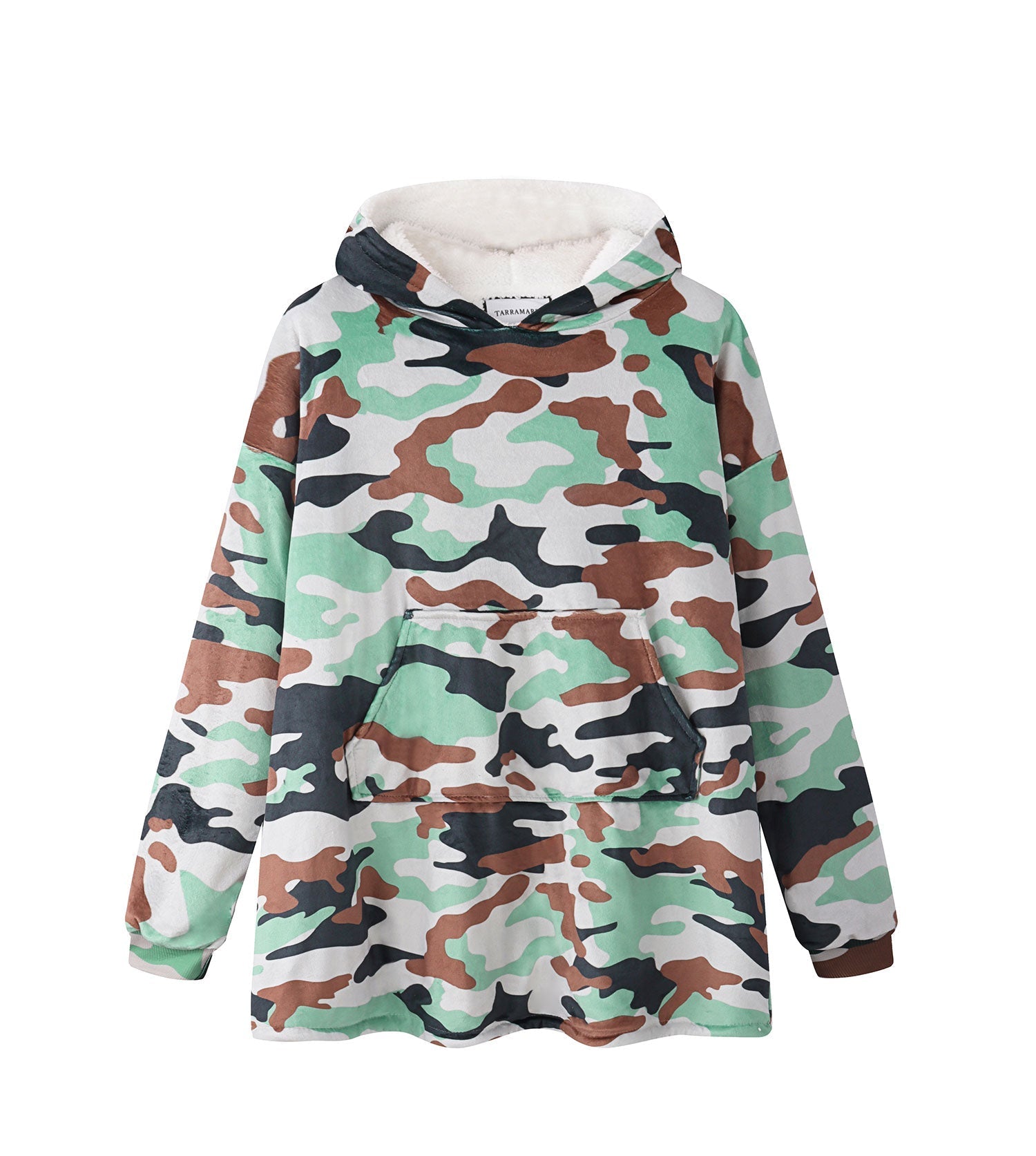 TARRAMARRA Kids Reversible Hoodie Blanket Camouflage Pattern-Hoodie Blankets-PEROZ Accessories