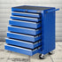 Giantz Tool Chest and Trolley Box Cabinet 7 Drawers Cart Garage Storage Blue-Tools > Tools Storage-PEROZ Accessories