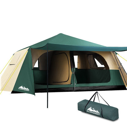Weisshorn Instant Up Camping Tent 8 Person Pop up Tents Family Hiking Dome Camp-Outdoor &gt; Camping-PEROZ Accessories