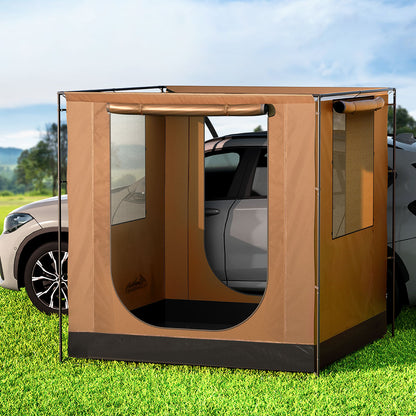 Weisshorn Camping Tent Car SUV Side Awning Canopy Portable Outdoor Shelter 4WD-Outdoor &gt; Camping-PEROZ Accessories