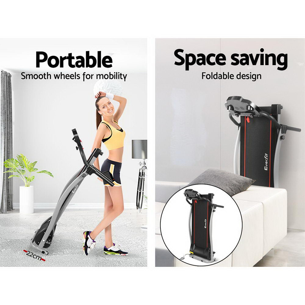 Everfit Treadmill Electric Home Gym Exercise Machine Fitness Equipment Physical-Sports &amp; Fitness &gt; Fitness Accessories-PEROZ Accessories