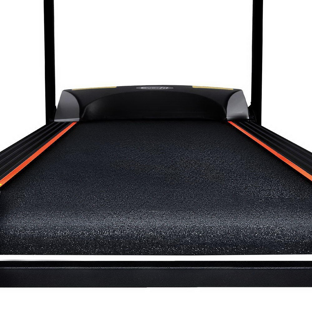 Everfit Electric Treadmill 48cm Incline Running Home Gym Fitness Machine Black-Sports &amp; Fitness &gt; Fitness Accessories-PEROZ Accessories