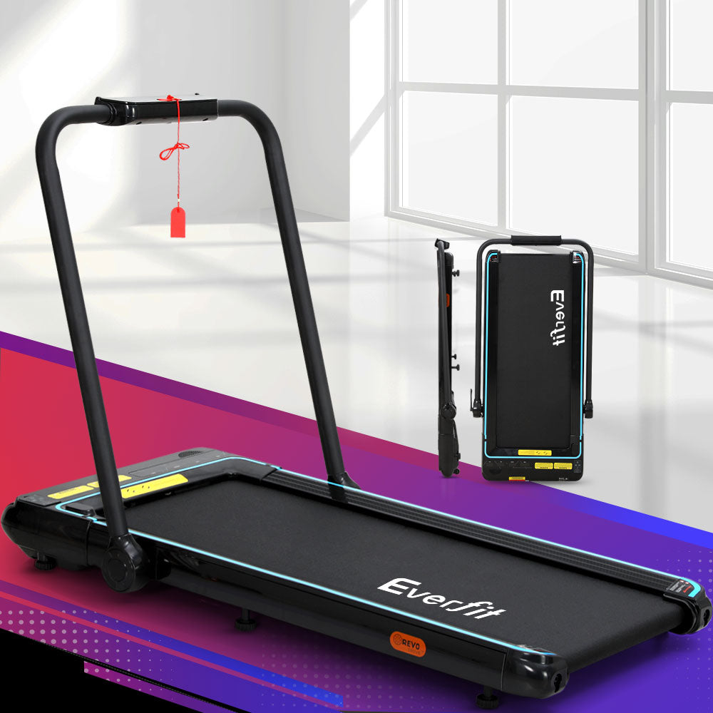 Everfit Treadmill Electric Walking Pad Home Office Gym Fitness Remote Control-Sports &amp; Fitness &gt; Fitness Accessories-PEROZ Accessories
