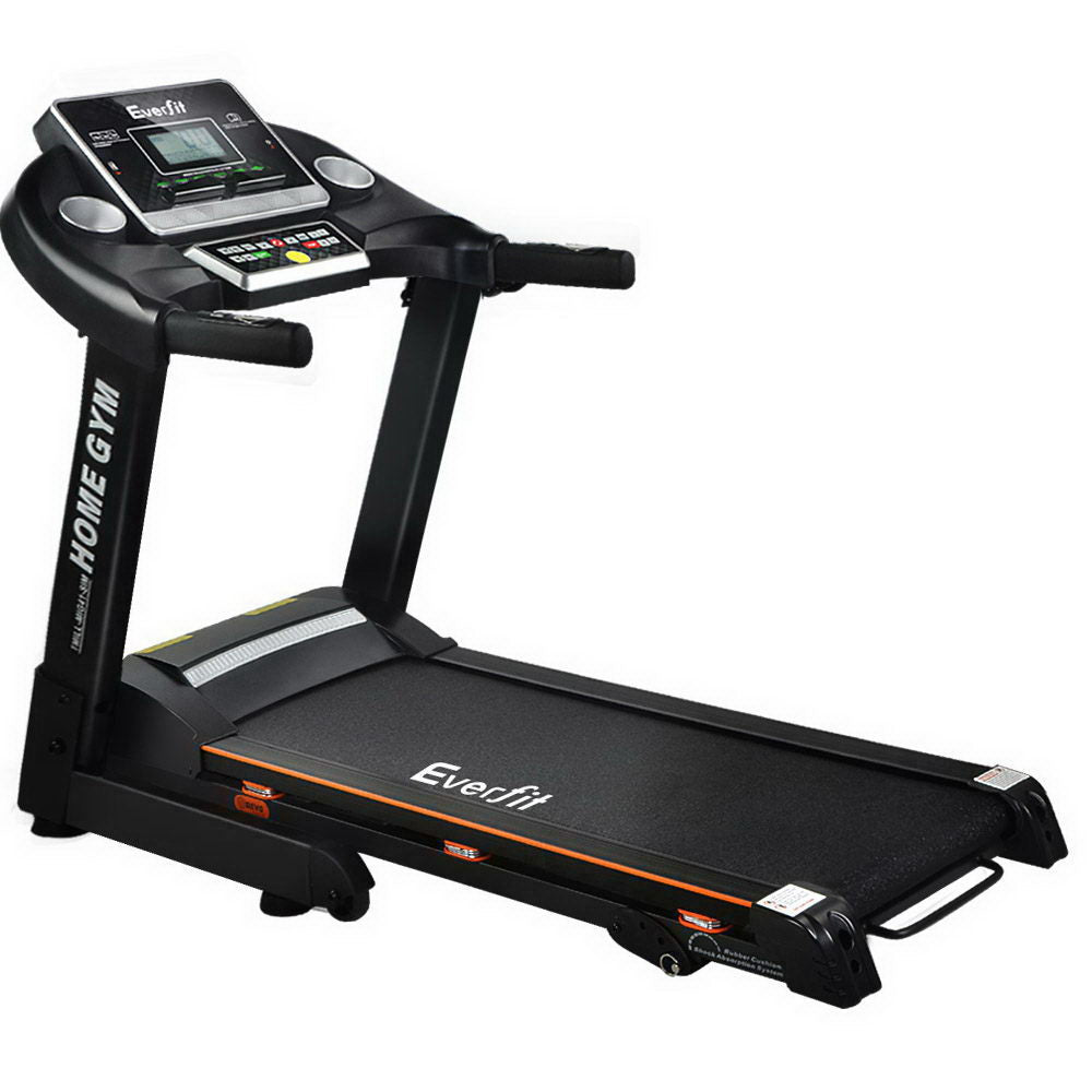 Everfit Electric Treadmill 420mm 18kmh Home Gym Exercise Machine Fitness Equipment Physical-Sports &amp; Fitness &gt; Fitness Accessories-PEROZ Accessories