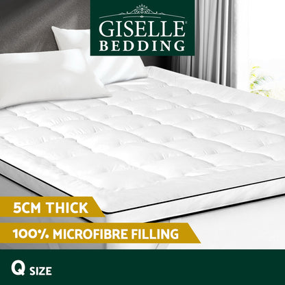 Giselle Bedding Mattress Topper Pillowtop - Queen-Home &amp; Garden &gt; Bedding-PEROZ Accessories