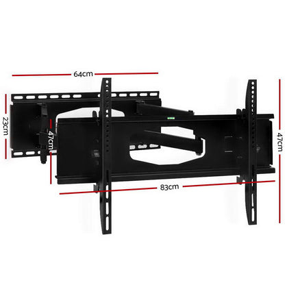 Artiss TV Wall Mount Bracket Tilt Swivel Full Motion Flat Slim LED LCD 32 inch to 80 inch-Audio &amp; Video &gt; TV Accessories - Peroz Australia - Image - 2
