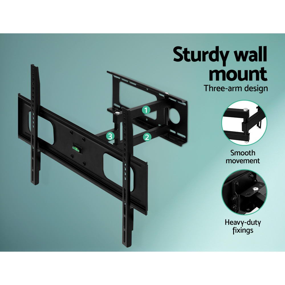 Artiss Full Motion TV Wall Mount Bracket Swivel LED LCD Plasma VESA 32 - 70 Inch-Audio &amp; Video &gt; TV Accessories - Peroz Australia - Image - 6