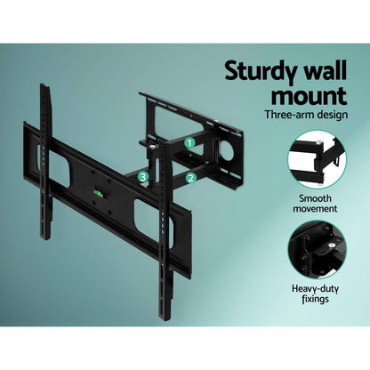 Artiss Full Motion TV Wall Mount Bracket Swivel LED LCD Plasma VESA 32 - 70 Inch-Audio &amp; Video &gt; TV Accessories - Peroz Australia - Image - 6