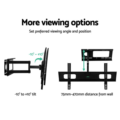 Artiss Full Motion TV Wall Mount Bracket Swivel LED LCD Plasma VESA 32 - 70 Inch-Audio &amp; Video &gt; TV Accessories - Peroz Australia - Image - 7
