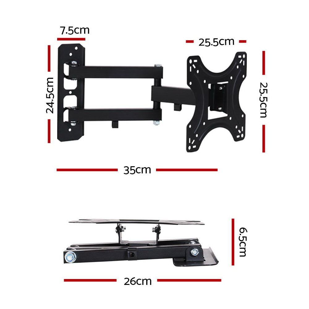 Artiss TV Wall Mount Bracket Tilt Swivel Full Motion 32 37 42 Inch Plasma Screen LCD-Furniture &gt; Living Room - Peroz Australia - Image - 2