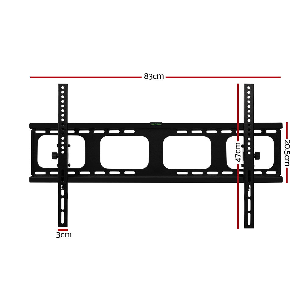 Artiss TV Wall Mount Bracket Tilt Flat Slim LED LCD Plasma 42 55 65 75 90 inch-Audio &amp; Video &gt; TV Accessories - Peroz Australia - Image - 2